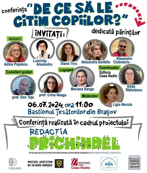 Conferința „De ce să le citim copiilor”