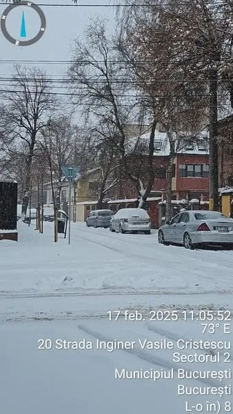 Val de controale și amenzi pentru agenții economici bucureșteni care nu și-au deszăpezit zona