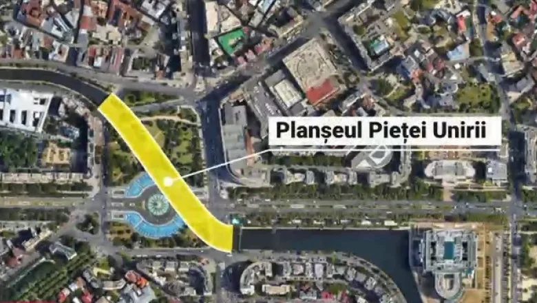 Încep lucrările la Planșeul Unirii. Unde se intervine la început și ce rute ocolitoare au fost stabilite