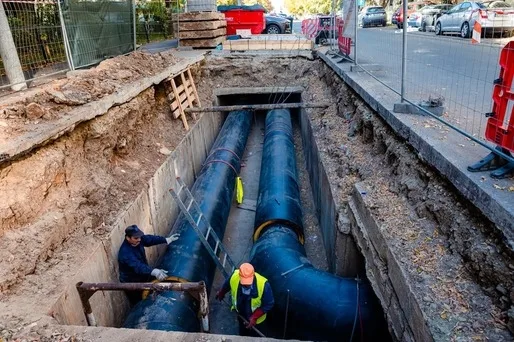 Lucrări în mai multe zone ale Bucureștiului la rețeaua de termoficare