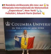 Un elev din Caracal, cel mai bun matematician la Olimpiada internațională Copernicus