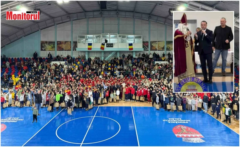 Primăria Municipiului Zalău împărțit cadourile de Sf. Nicolae sportivilor SCM Zalău