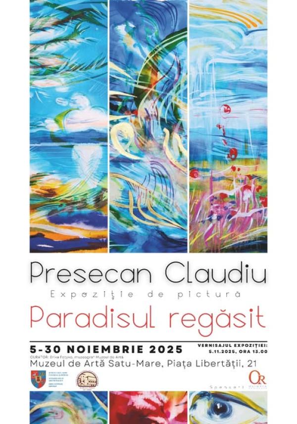 &bdquo;Paradisul regăsit&rdquo; &ndash; expoziție de pictură
