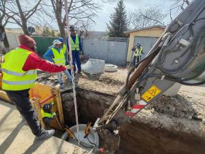 Stadiul lucrărilor de apă și canalizare în Afumați și Găneasa