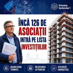 Program de creștere a eficienței energetice la blocurile din Sectorul 1