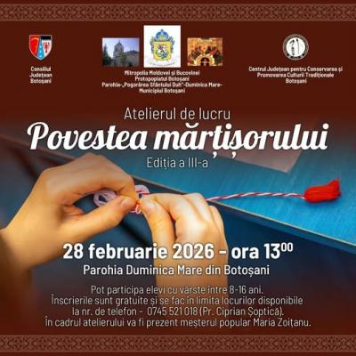 &bdquo;Povestea mărțișorului&rdquo; continuă