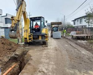Stadiul lucrărilor de apă și canalizare în zona Tunari-Balotești a ajuns la 65%