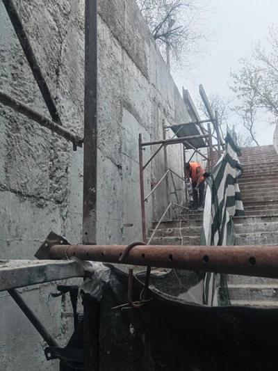 Pasajul pietonal subteran Frumoasa din Iași, în reabilitare