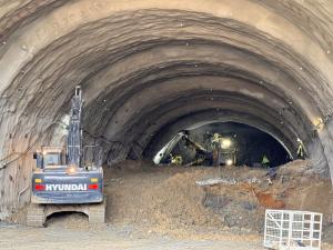 Pas major pe autostrada A1: Al doilea tunel Margina – Holdea, străpuns complet