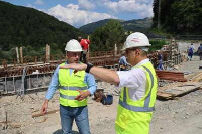 Virgiliu-Daniel Nanu: Lucrările la centura ocolitoare a orașului Comarnic avansează într-un ritm alert