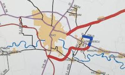 Aradul, primul municipiu reședință de județ, cu un inel de centură complet