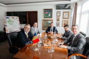 Vizita oficiala la Buzău a Ambasadorului Israelului în România