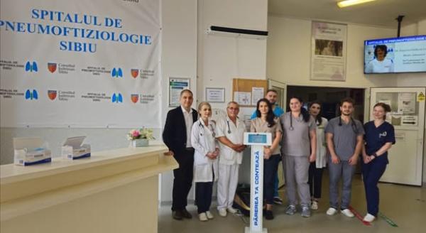 &bdquo;Părerea ta contează!&rdquo;: feedback digital pentru pacienți la Spitalul de Pneumoftiziologie din Sibiu