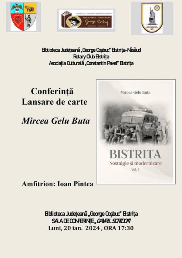 Eveniment: &bdquo;Bistrița &ndash; nostalgie și modernizare&rdquo;