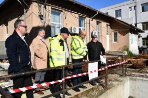 Lucrările la construcția și dotarea Laboratorului de Radioterapie de la Pitești în stadiu avansat