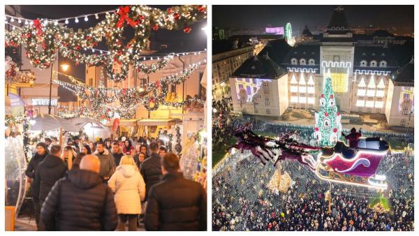 Târgul de Crăciun, de la Craiova este unul de poveste