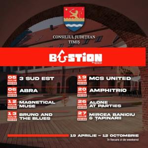 Surprize noi și weekenduri cu muzică live, la BastionByMerlin, în Timișoara