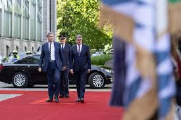 Marcel Ciolacu a prezidat ședința comună a guvernelor din Rom&acirc;nia și Bavaria
