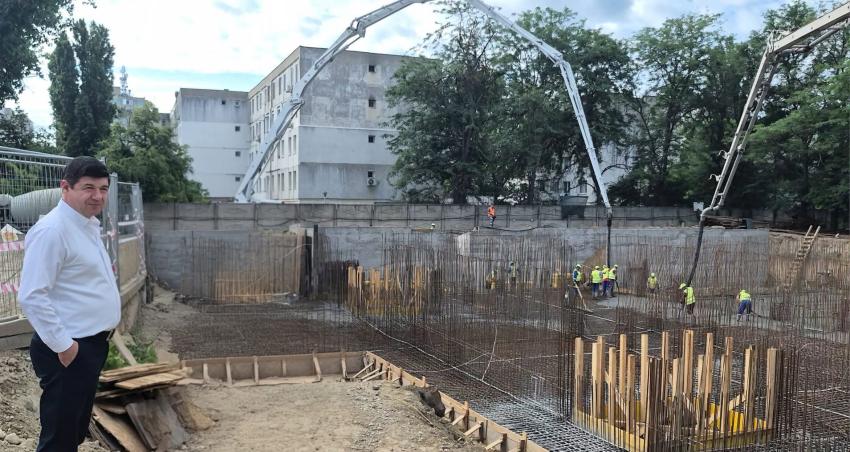 Lucrările avansează la Centrul Integrat de &Icirc;ngrijiri Paliative din Galați