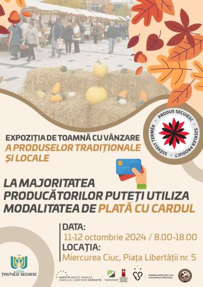 Târgul produselor locale și tradiționale la Miercurea Ciuc
