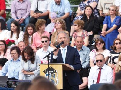 Absolvenții CN&quot;Silvania&quot; Zalău felicitați de președintele CJ Sălaj