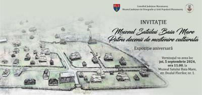 Muzeul Satului din Baia Mare sărbătorește 40 de ani de activitate!