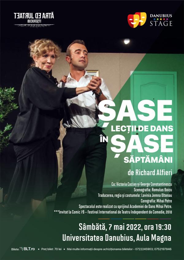 Teatru de calitate promovat la Universitatea &rdquo;Danubius&rdquo;: 6 LECTII DE DANS IN 6 SAPTAMANI