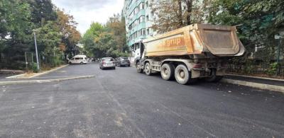 Modernizarea străzii dintre Calea Griviței și Str. Comana, aproape de finalizare