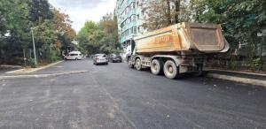 Modernizarea străzii dintre Calea Griviței și Str. Comana, aproape de finalizare