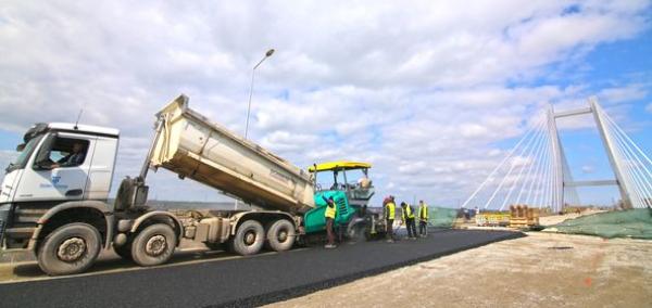 Costel Fotea, CJ Galați: Începe asfaltarea podului hobanat de pe Drumul de Centură