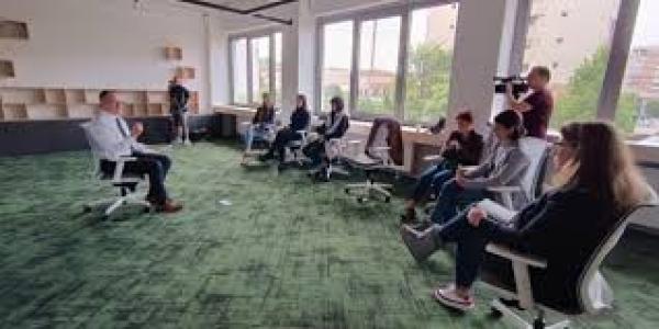 Centru de tipul "coworking space"amenajat la Miercurea-Ciuc