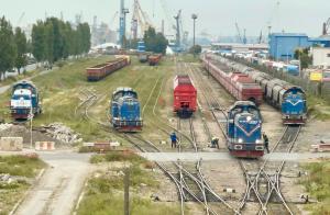 Un lot de cale ferată din Portul Constanța a fost reabilitat