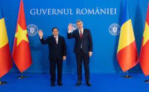 Vizită oficială în România a premierului vietnamez. Acesta s-a întâlnit cu Marcel Ciolacu