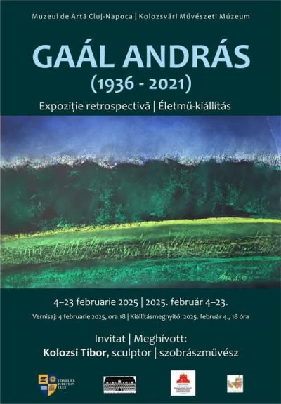 Expoziție retrospectivă Ga&aacute;l Andr&aacute;s la Cluj-Napoca