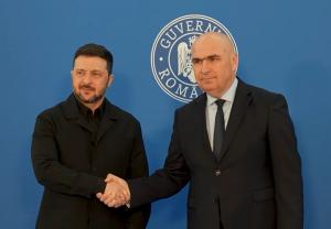 Zelenski, &icirc;n vizită la București: &bdquo;Nicio școală rom&acirc;nească din Ucraina nu va fi &icirc;nchisă&rdquo;