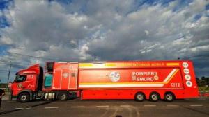 Unitate de terapie intensivă mobilă pentru pacienţii cu COVID-19, la Galaţi