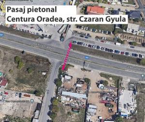 4 pasaje pietonale subterane , pe sub centura Oradea