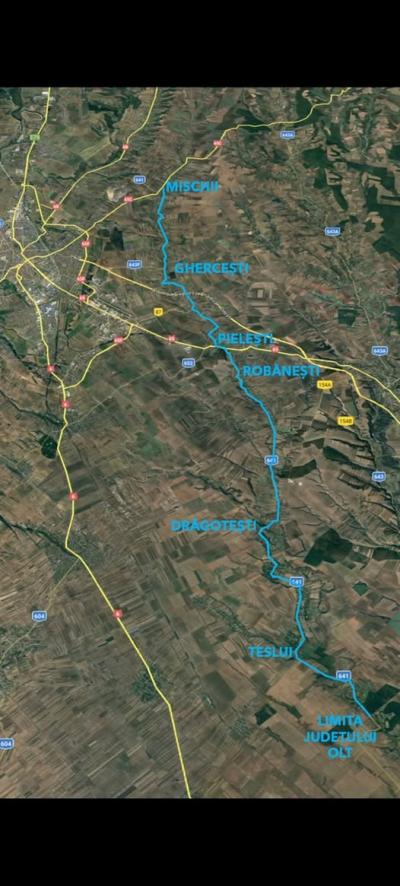 Încep lucrările la DJ641 Din Dolj