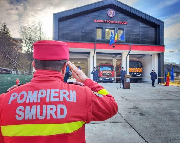 Sediu nou la Detașamentul de pompieri T&acirc;rgu Neamț