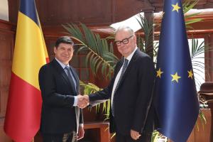 Ambasadorul Irlandei, Brendan Ward, în vizită la Galați. Costel Fotea: „Galațiul are multe de oferit investitorilor străini”