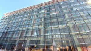 Lucrările la noul spital din Tecuci avansează. Se pregătește turnarea planșeului etajului patru