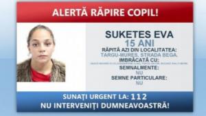 O fată de 15 ani a fost răpită de pe stradă