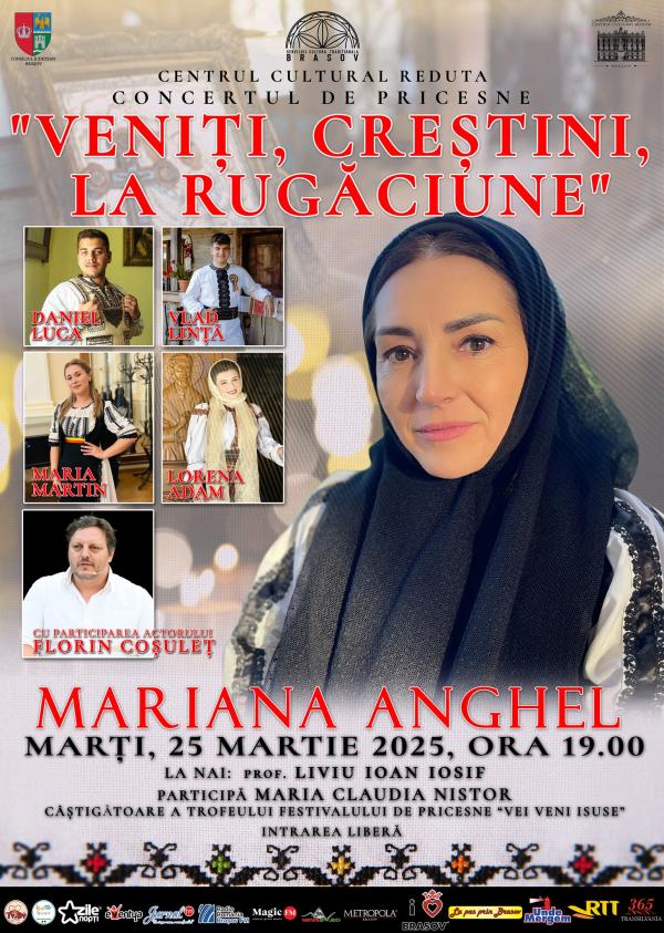 Concert de pricesne &bdquo;Veniţi, creştini, la rugăciune!&rdquo;
