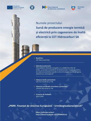 A fost desemnat câștigătorul licitației pentru retehnologizarea CET H