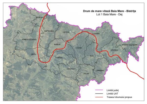 &Icirc;ncep studiile de teren pentru drumul de mare viteză Baia Mare-Dej