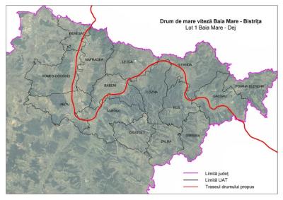 &Icirc;ncep studiile de teren pentru drumul de mare viteză Baia Mare-Dej