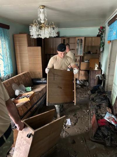 Misiuni MApN &icirc;n localitățile gălățene afectate de inundații