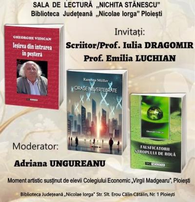 Triplă lansare de carte la Ploiești
