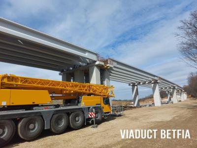 Continuă lucrările la Inelul Rutier Metropolitan