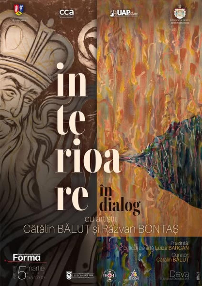 Deschiderea expoziției „INTERIOARE ÎN DIALOG” în Deva